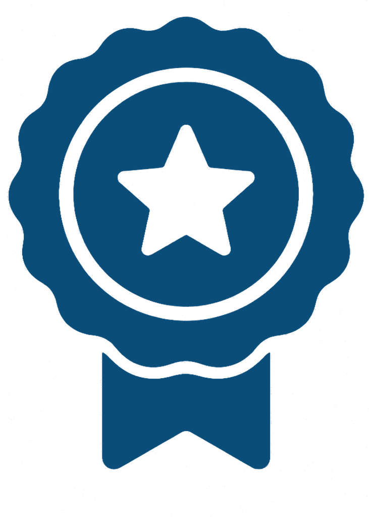 Proven experience award badge icon